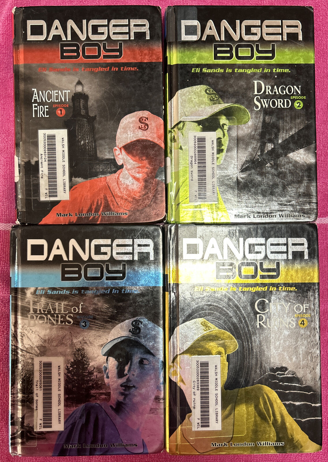 Danger Boy Series Mark London Williams Episode 1 - 4 Hardcover