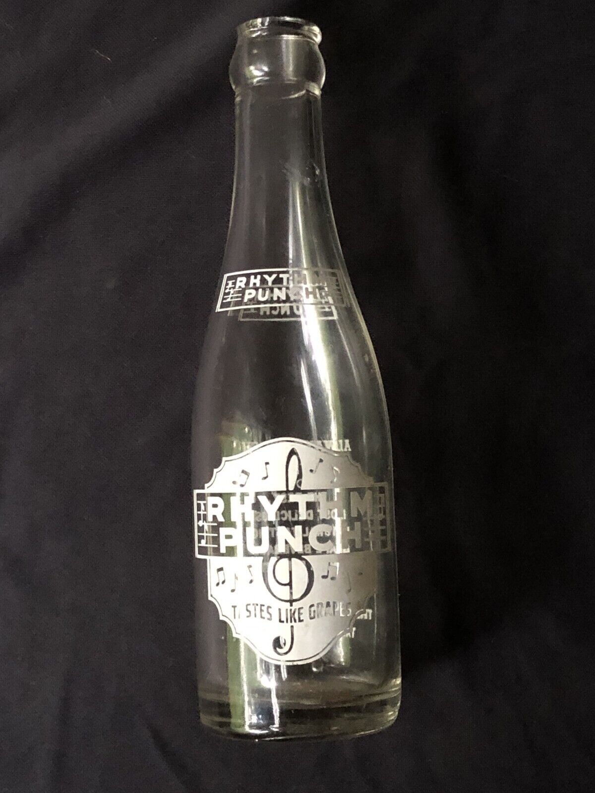 Antique 1938 Rhythm Punch Soda From The Sun Rise Bottling Co. Tazewell Virginia 