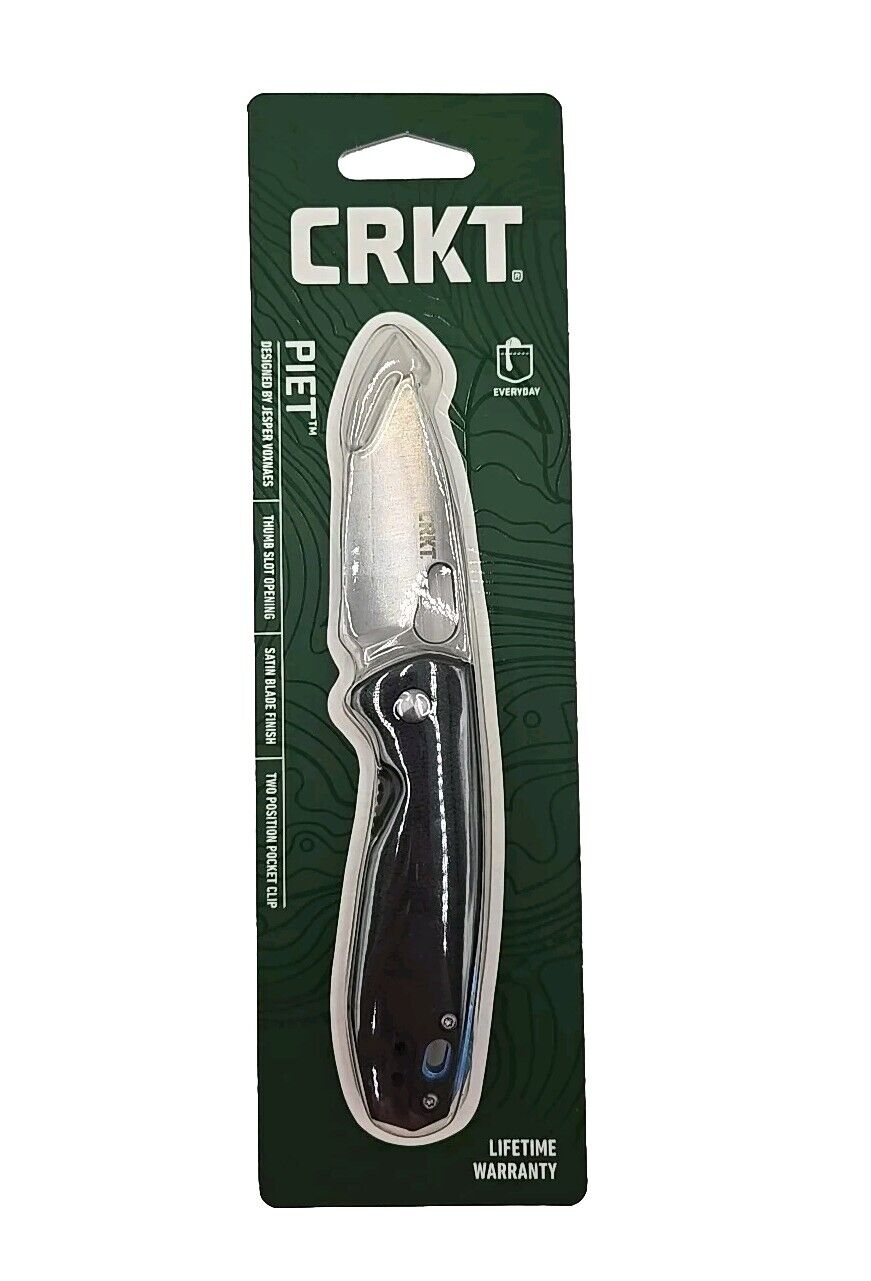 CRKT 5390LC 2.69-in High Carbon Stainless Steel Drop Point Pocket Knife