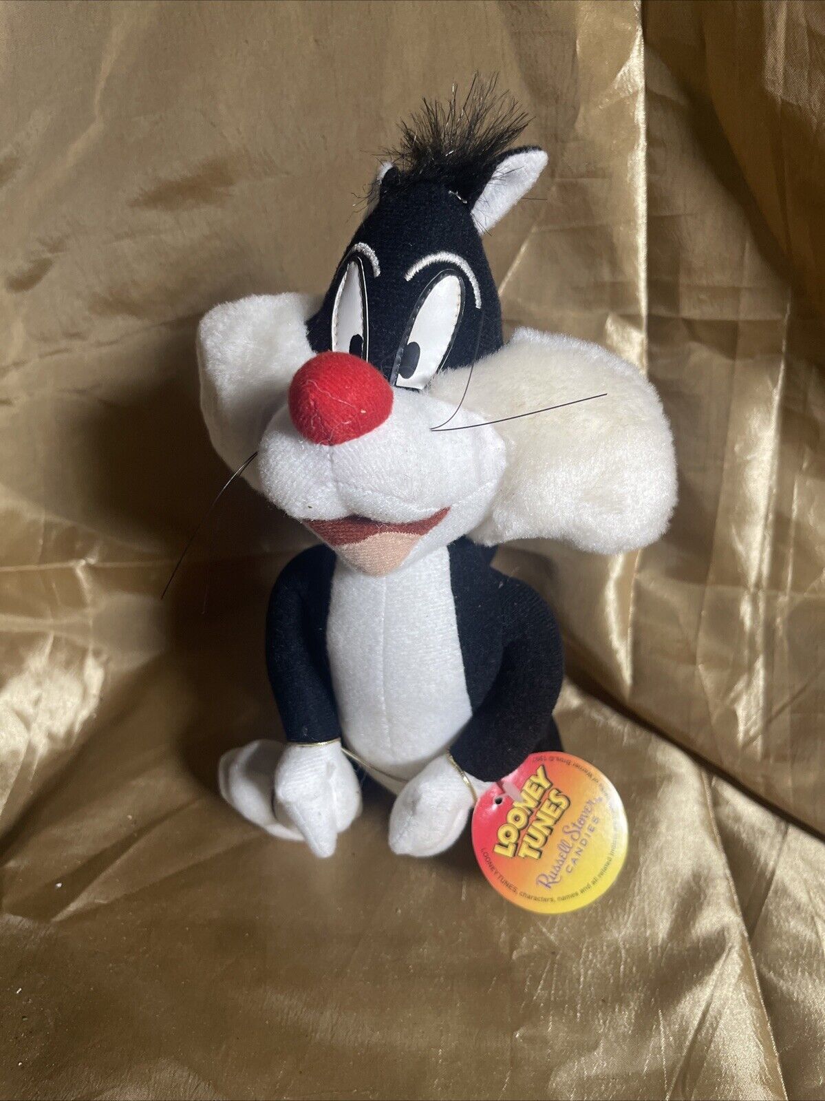 VTG 1990s Sylvester Plush Russel Stover No Candies