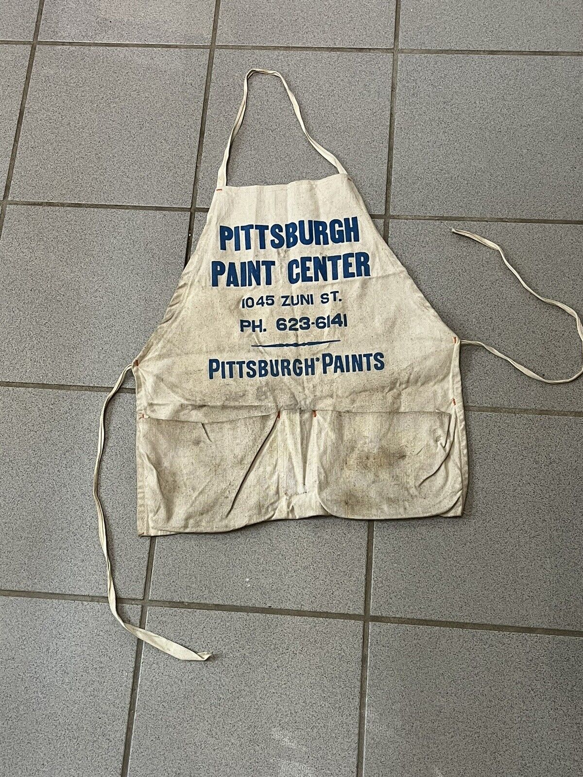 Vintage Pittsburgh Paints Nail Apron Advertising Carpenter Apron  Colorado