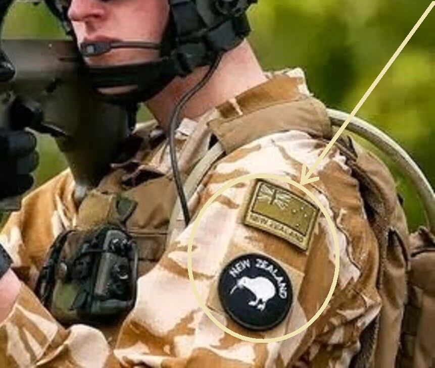 KANDAHAR WHACKER© NATO ISAF NZDF SP OPS SAS JTF2 KSK NEW ZEALAND KIWI FLAG SET