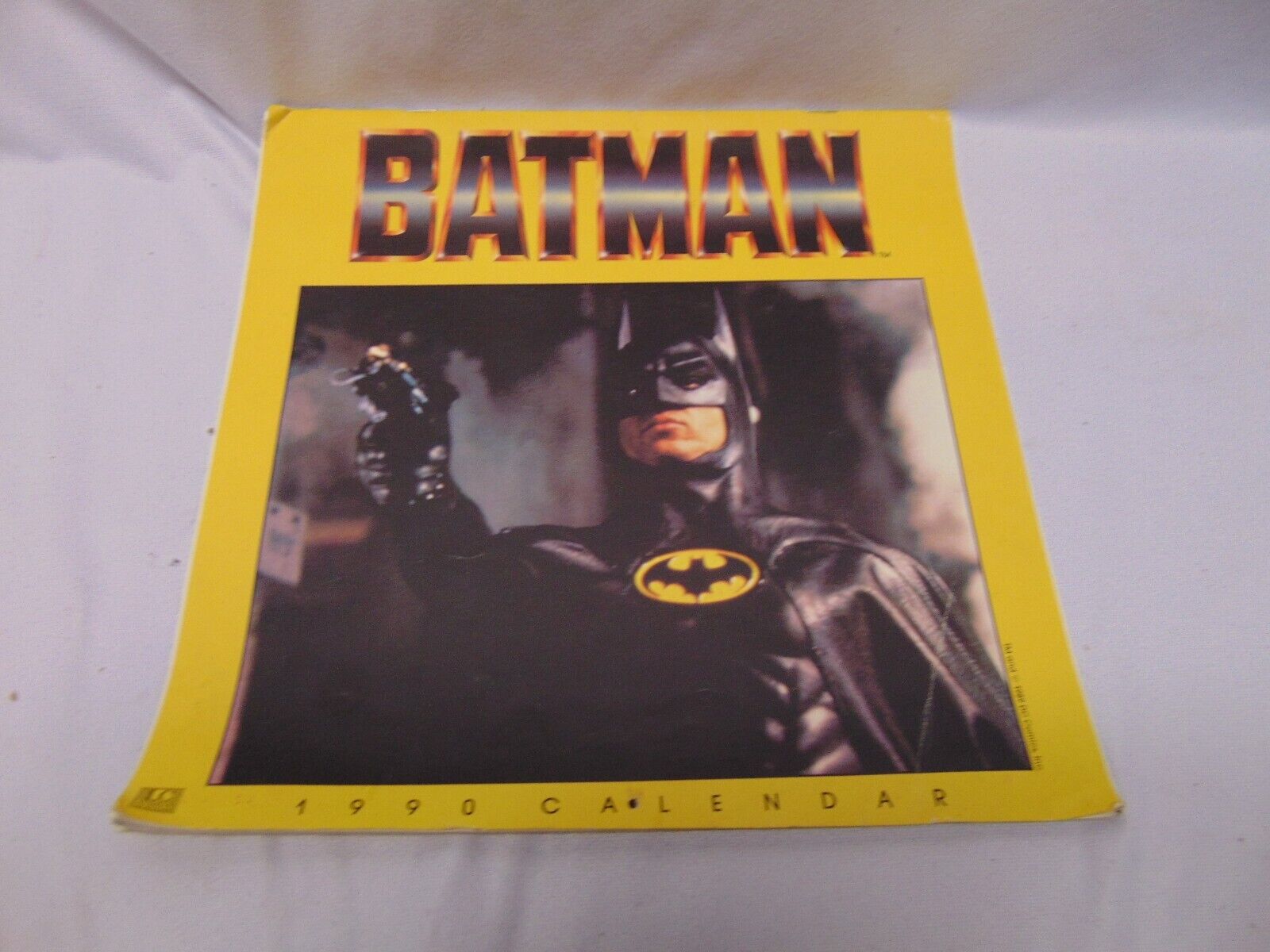 1990 BATMAN the movie 12 month calendar Kim Bassinger Michael Keaton Jack Nichol