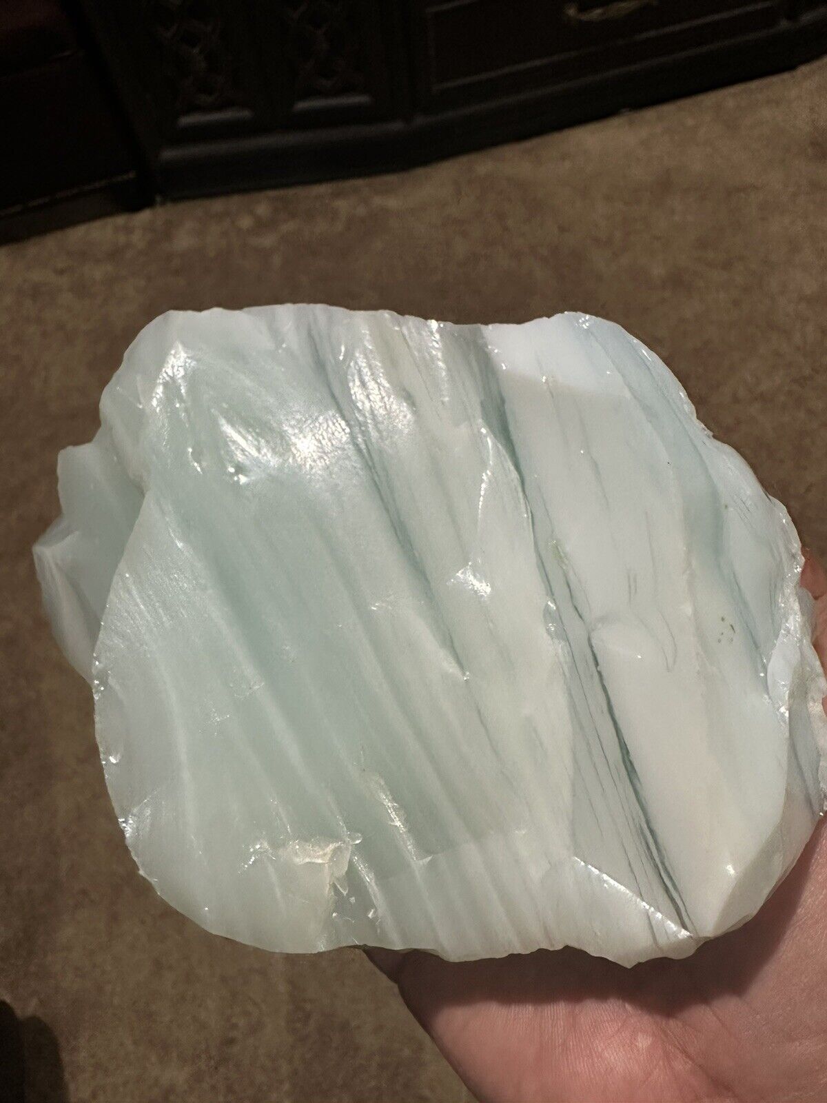 Andara Crystal  Monoatomic Dragonstone (?) 3.6 lbs from California