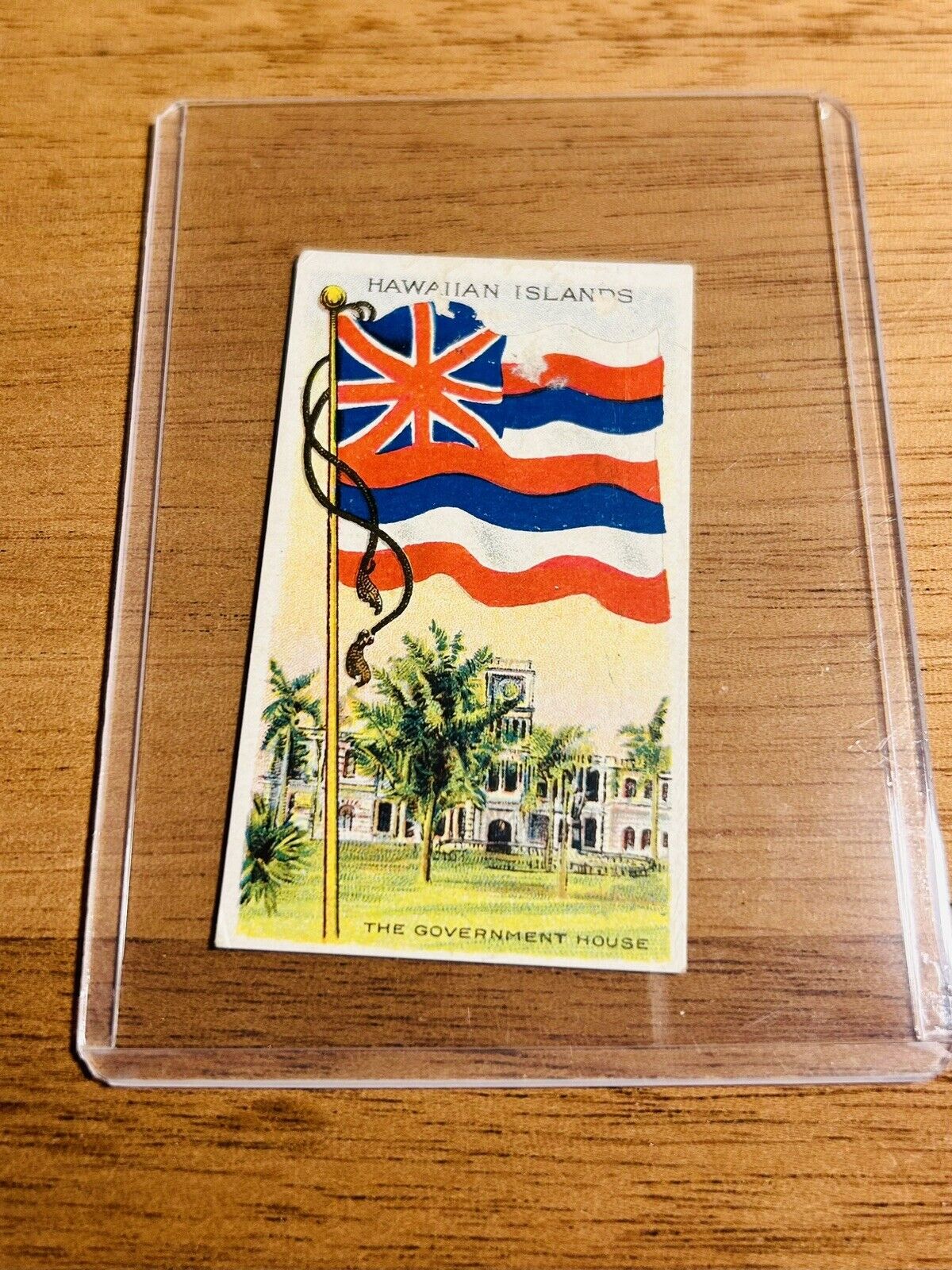 1910 Recruit Little Cigars Flags Of All Nations Series Hawaiian islands - Clean