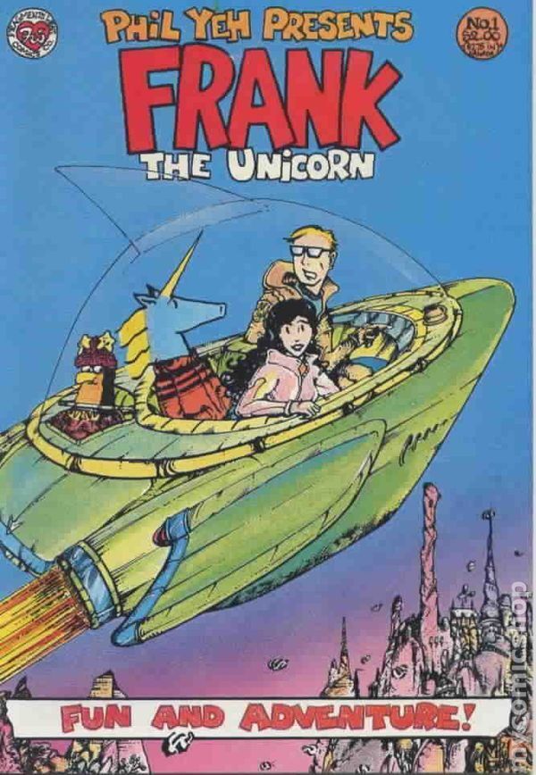 Frank the Unicorn #1 VF 1986 Stock Image
