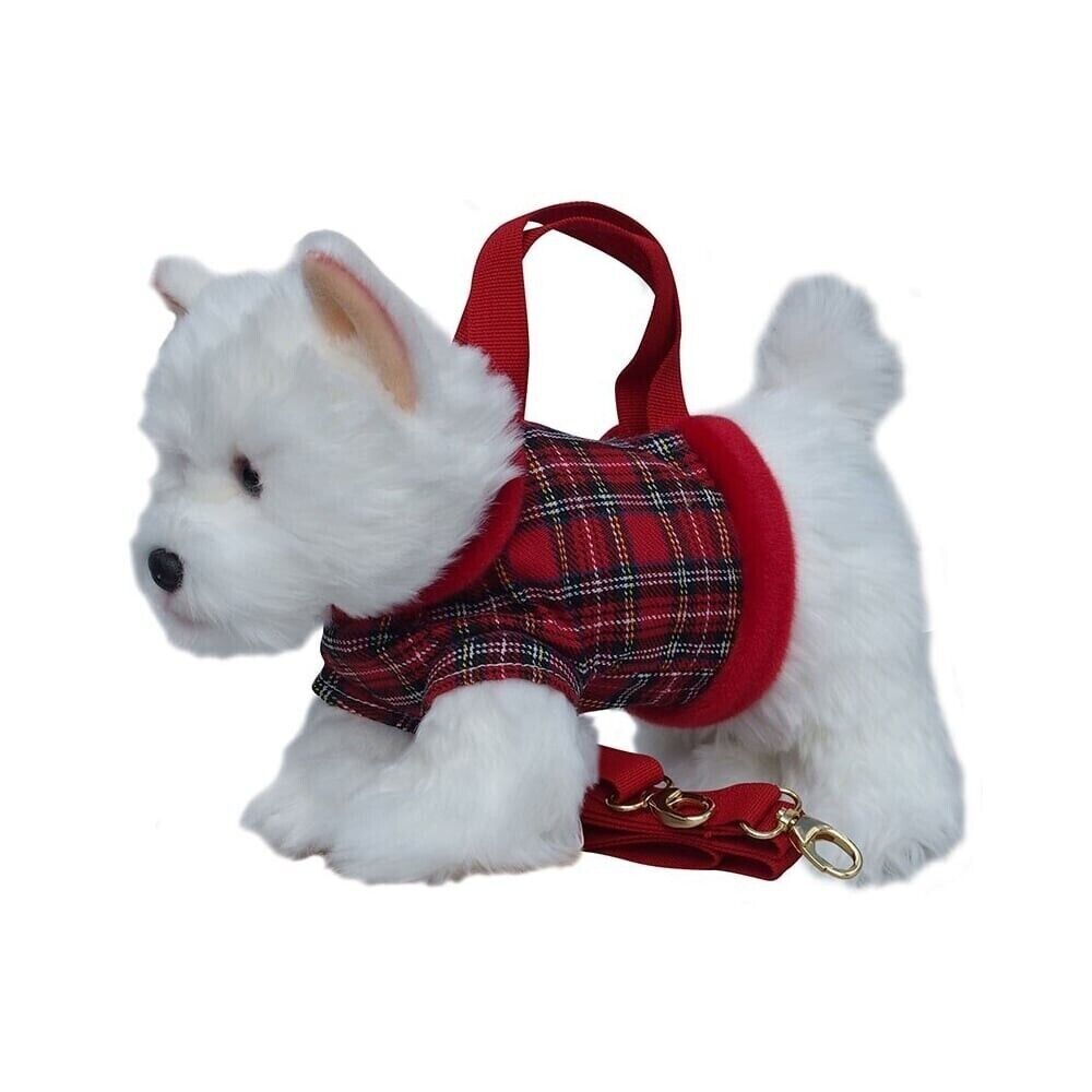 Faithful Friends White West Highland Terrier Handbag AS SEEN ON LITTLE RED BOOK