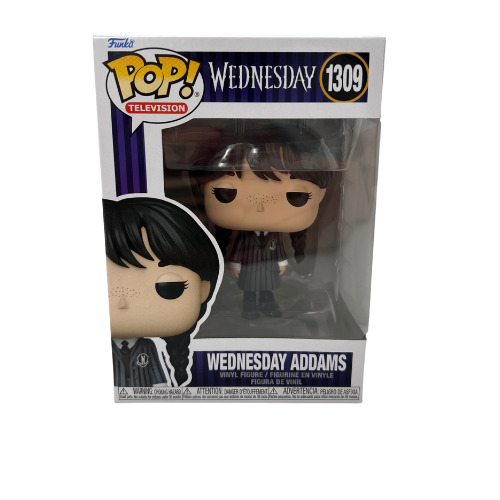 Funko Pop The Addams Family Wednesday Addams #1309 Common POP with Protector