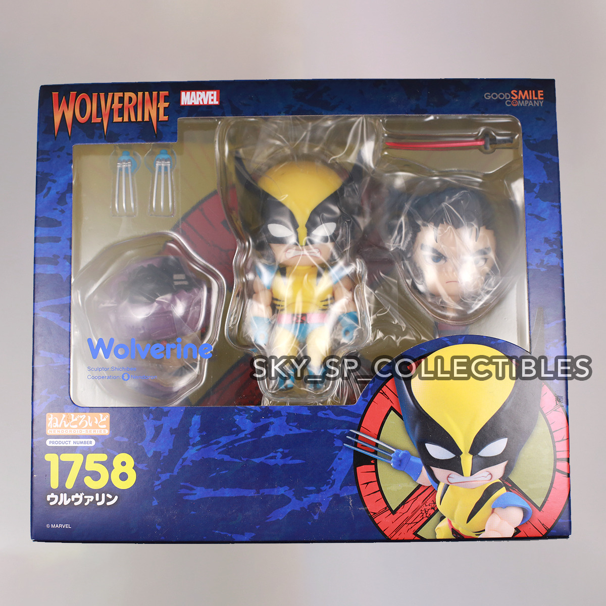Good Smile Nendoroid Wolverine (Marvel) Figure ✨USA Ship Seller✨