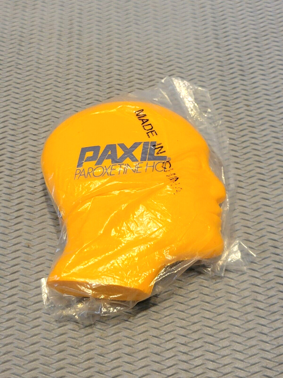 Paxil Stress Relief Ball Head Pharmaceutical Drug Rep Promo NEW SEALED