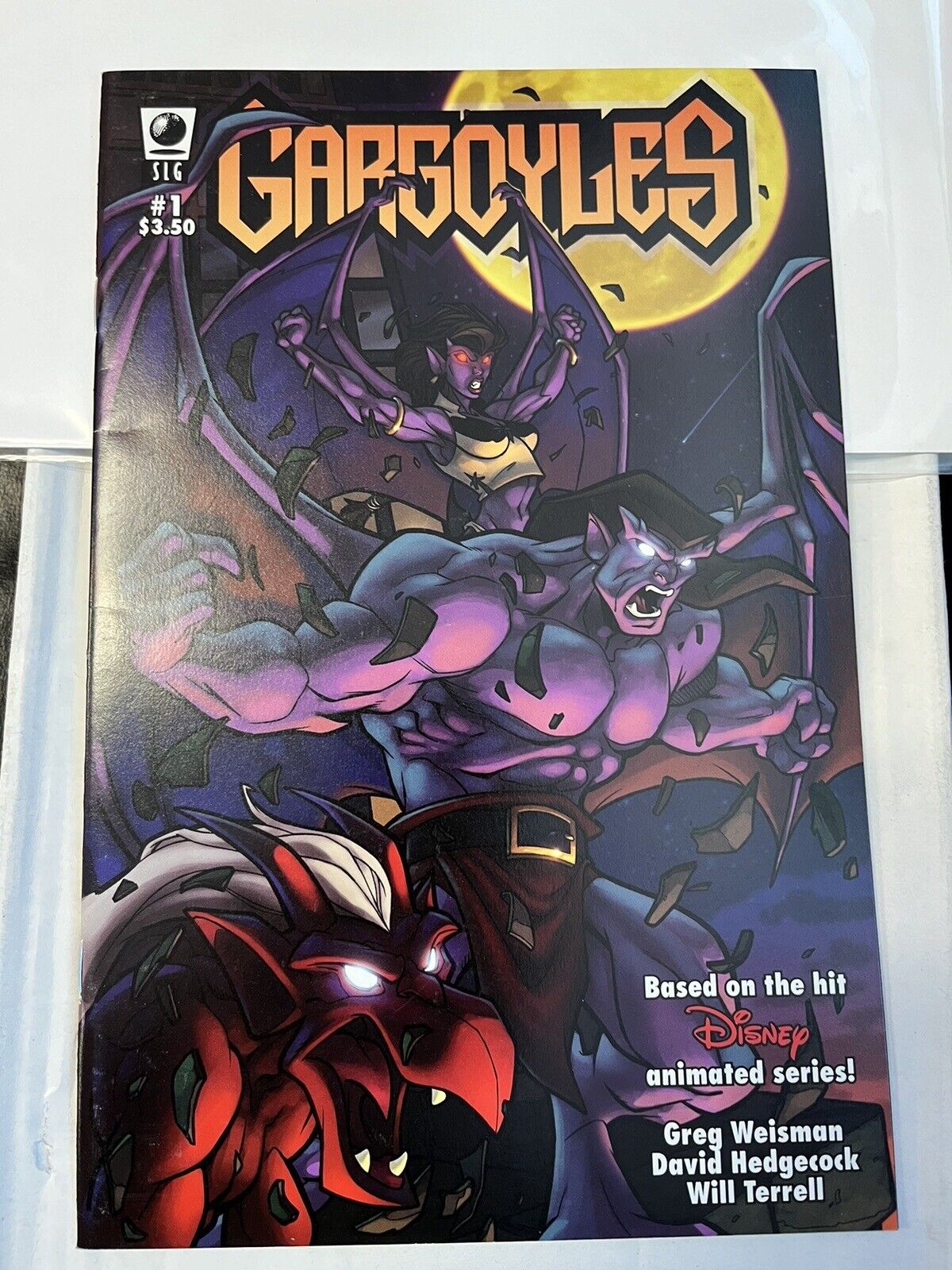 Gargoyles #1 (2006) SLG Slave Labor Graphics Disney Greg Weisman