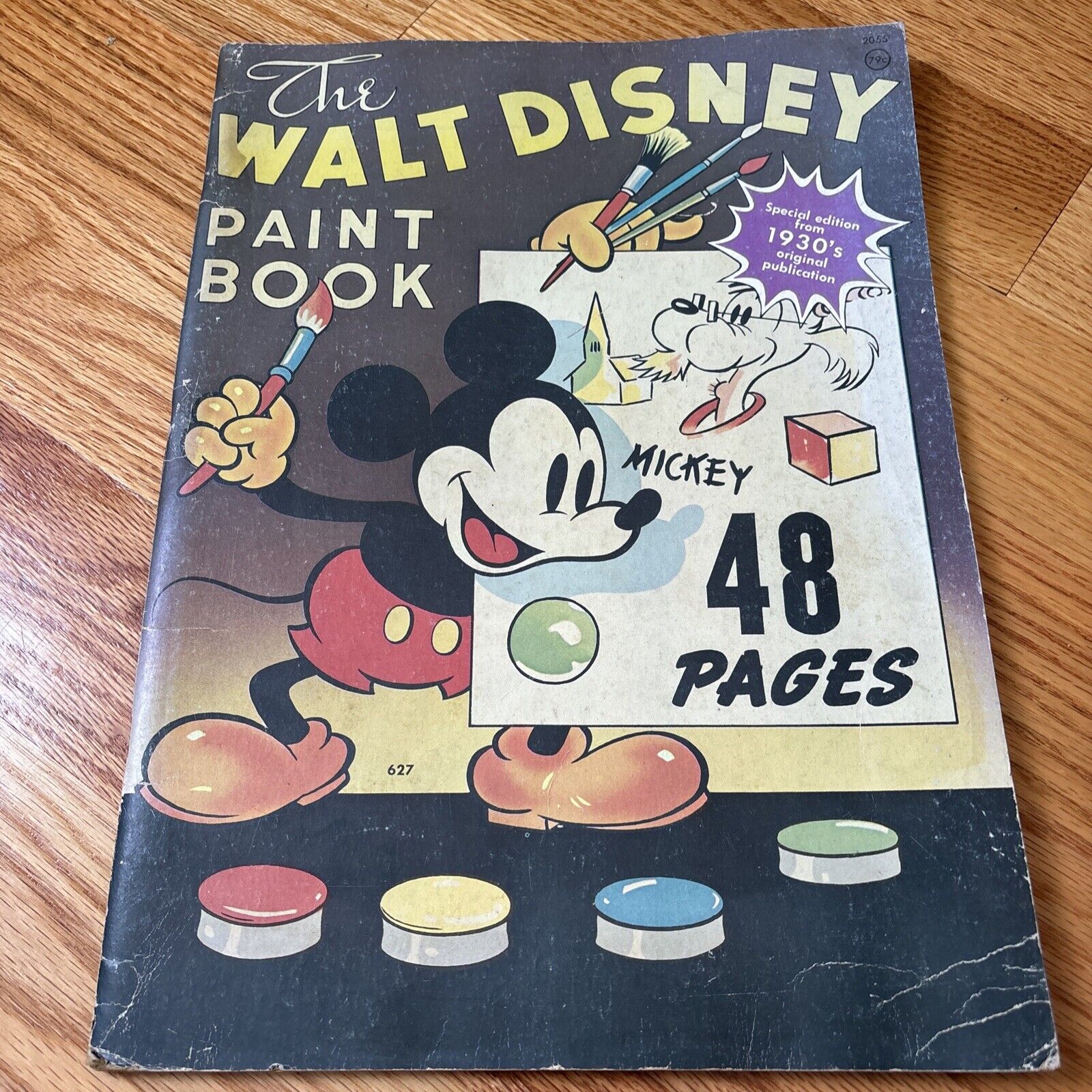 Vintage 1930's The Walt Disney Paint Book