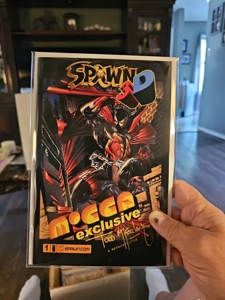 Spawn 3D #1 Comic Exclusive Todd McFarlane 2006 3D Glasses Included 9.2