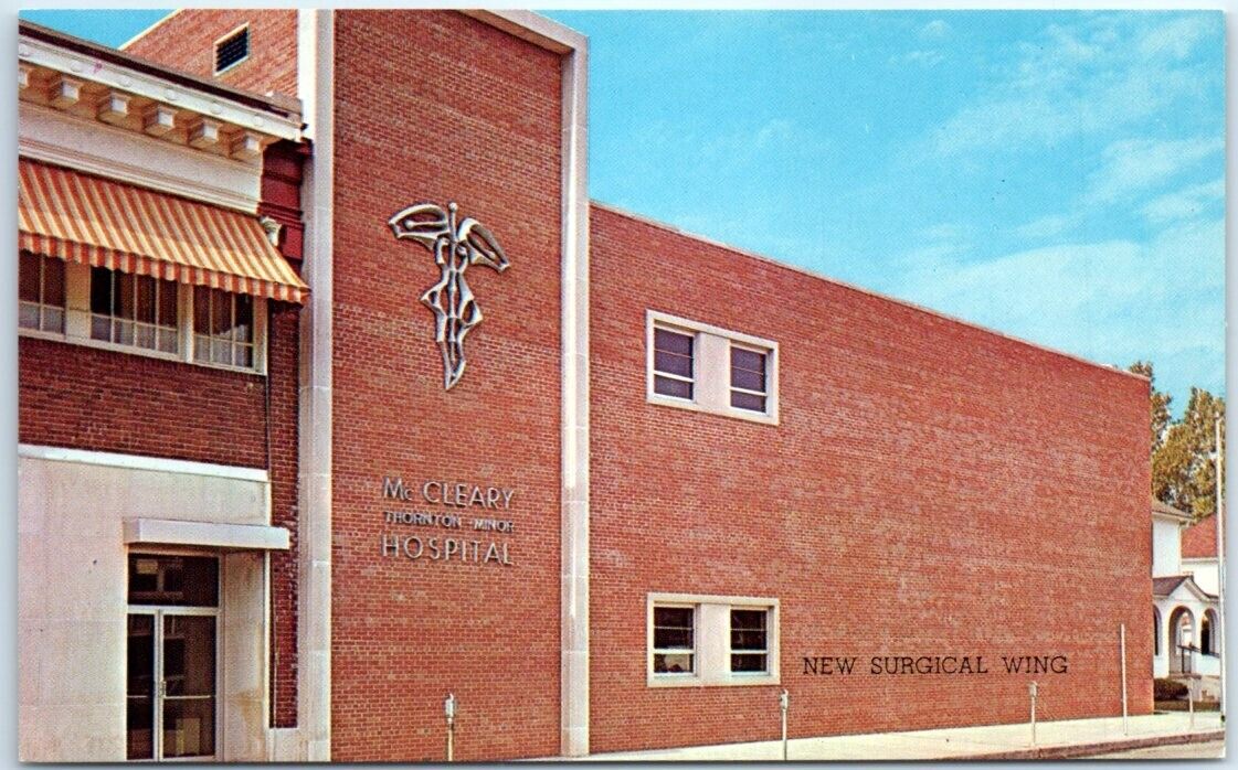 Postcard - New Major Surgical Wing, McCleary Thornton-Minor Hospital, Missouri