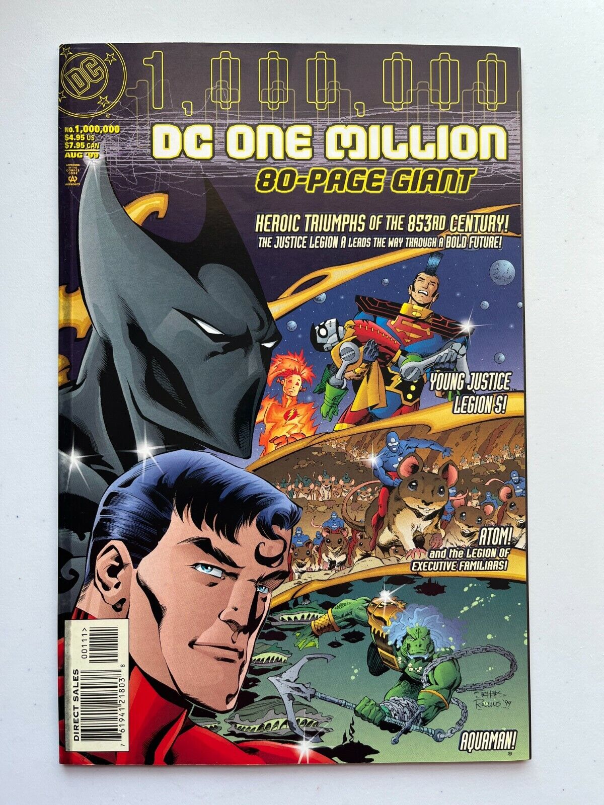 DC One Million 80 Page Giant 1st Batman Beyond (in Cameo) 1999 - NM/NM+ Unread