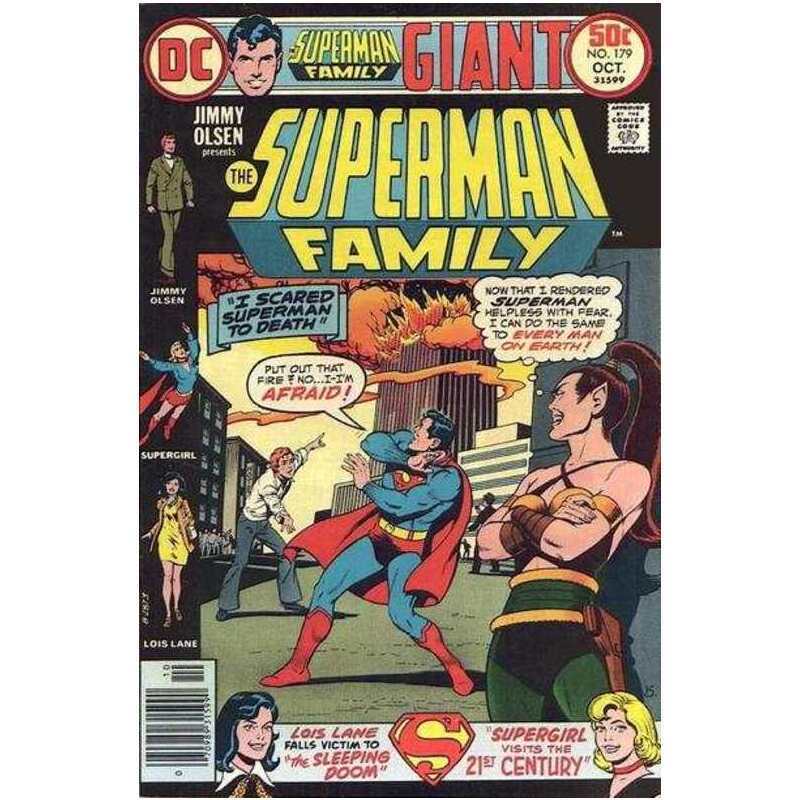 Superman Family #179 DC comics Fine minus Full description below [p'