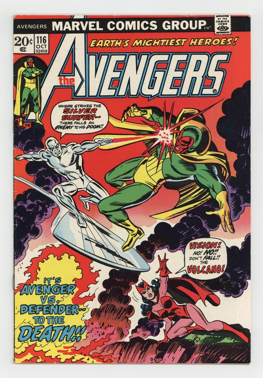 Avengers #116 FN- 5.5 1973