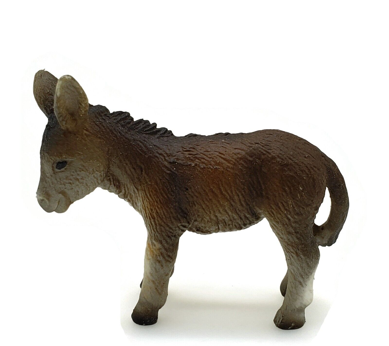 2002 Schleich Donkey Foal Baby Toy Figure #13268 Farm Animal