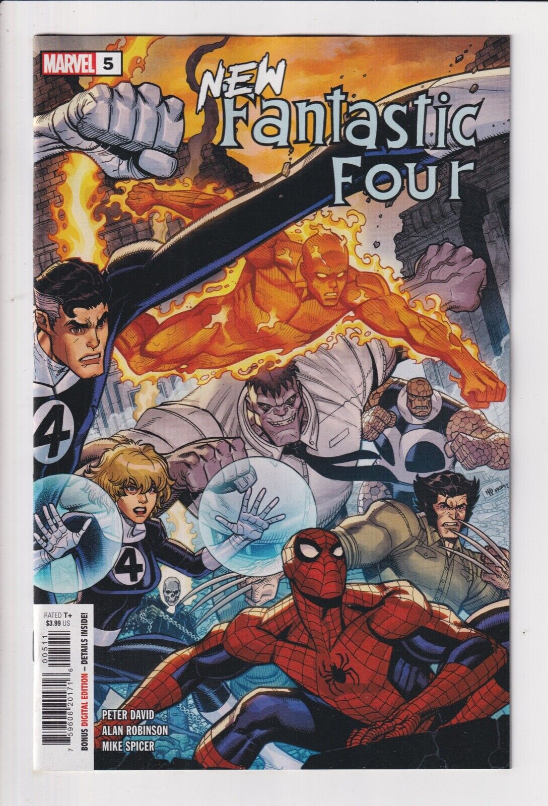 NEW FANTASTIC FOUR 1 2 3 4 or 5 NM 2022 Marvel comics sold SEPARATELY you PICK