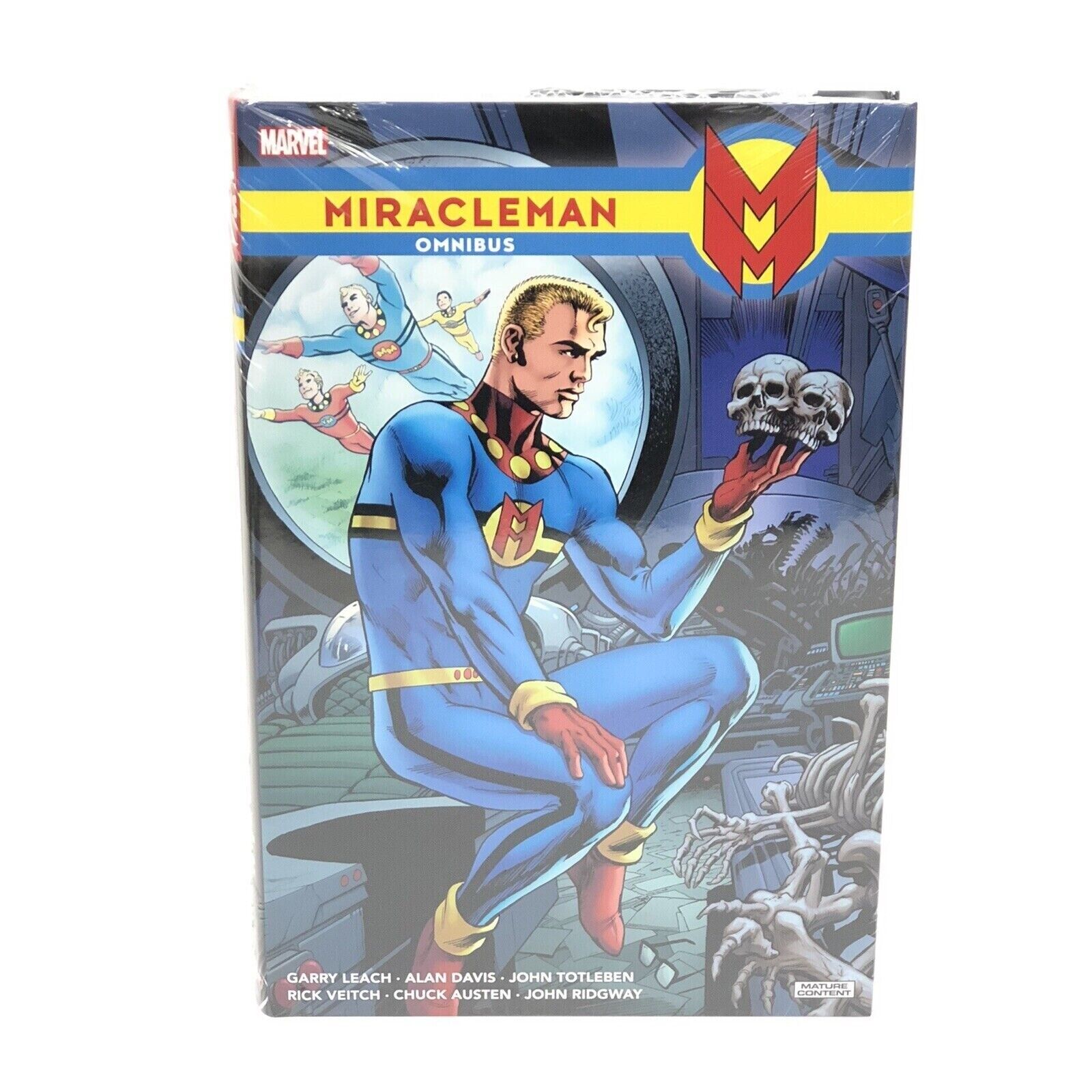 Miracleman Omnibus Alan Davis Cover New Marvel Comics HC Hardcover Sealed