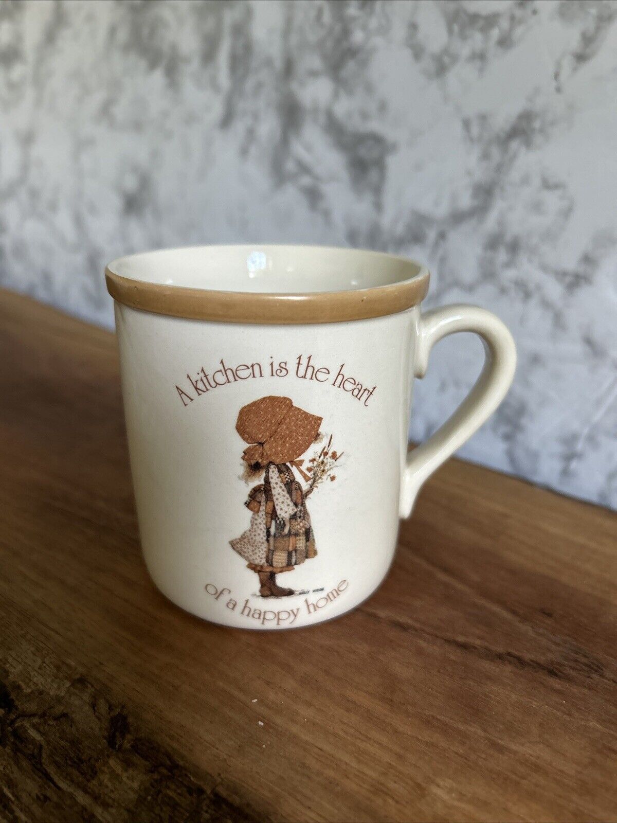 Vintage Holly Hobbie coffee mug