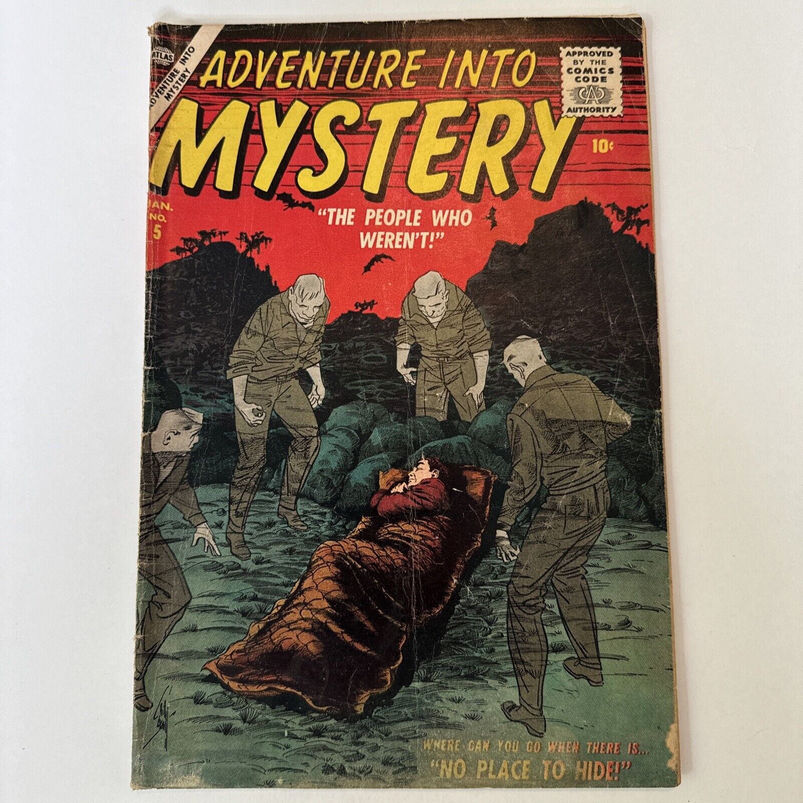 Adventure Into Mystery # 5 | Bill Everett & Joe Orlando | Silver Age Atlas 1957