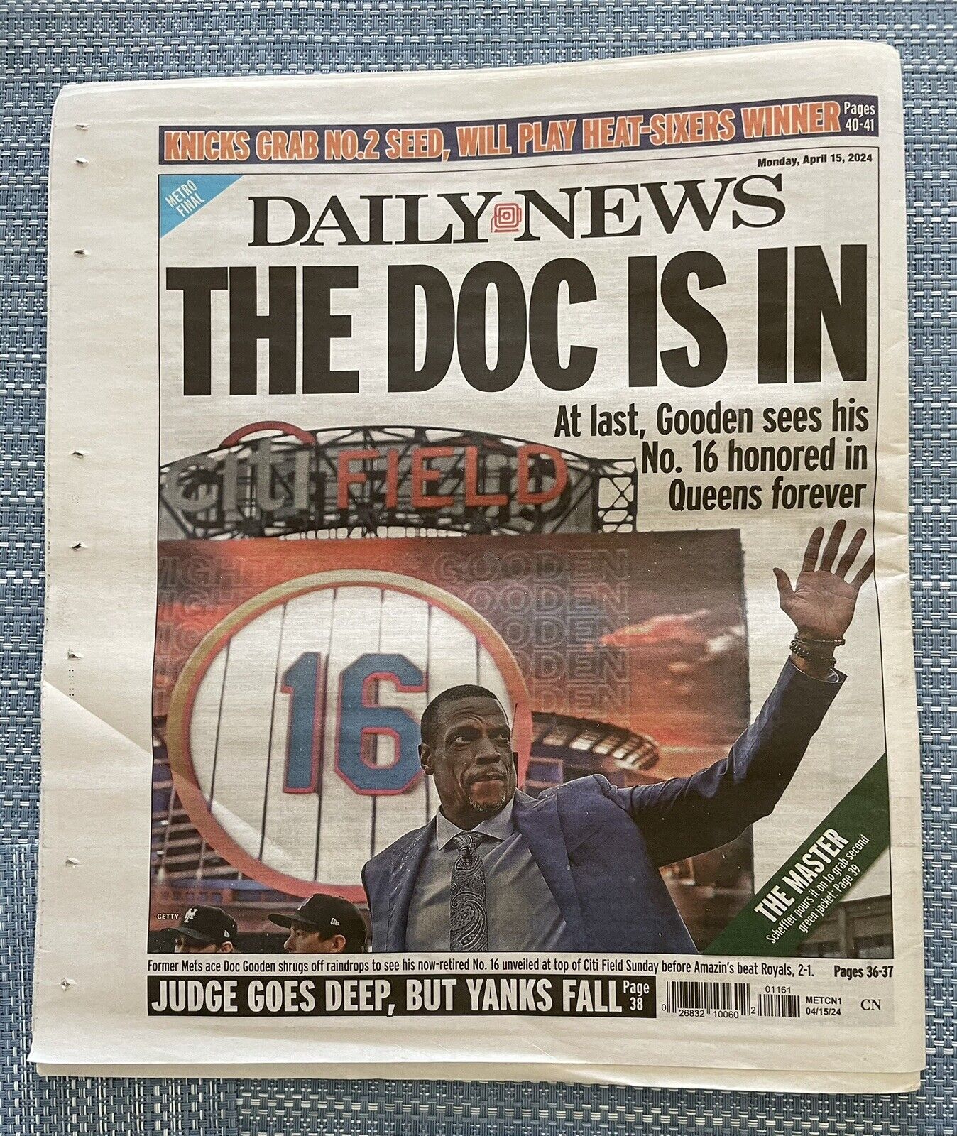 Daily News-04/15/24-DOC GOODEN-THE DOC IS IN