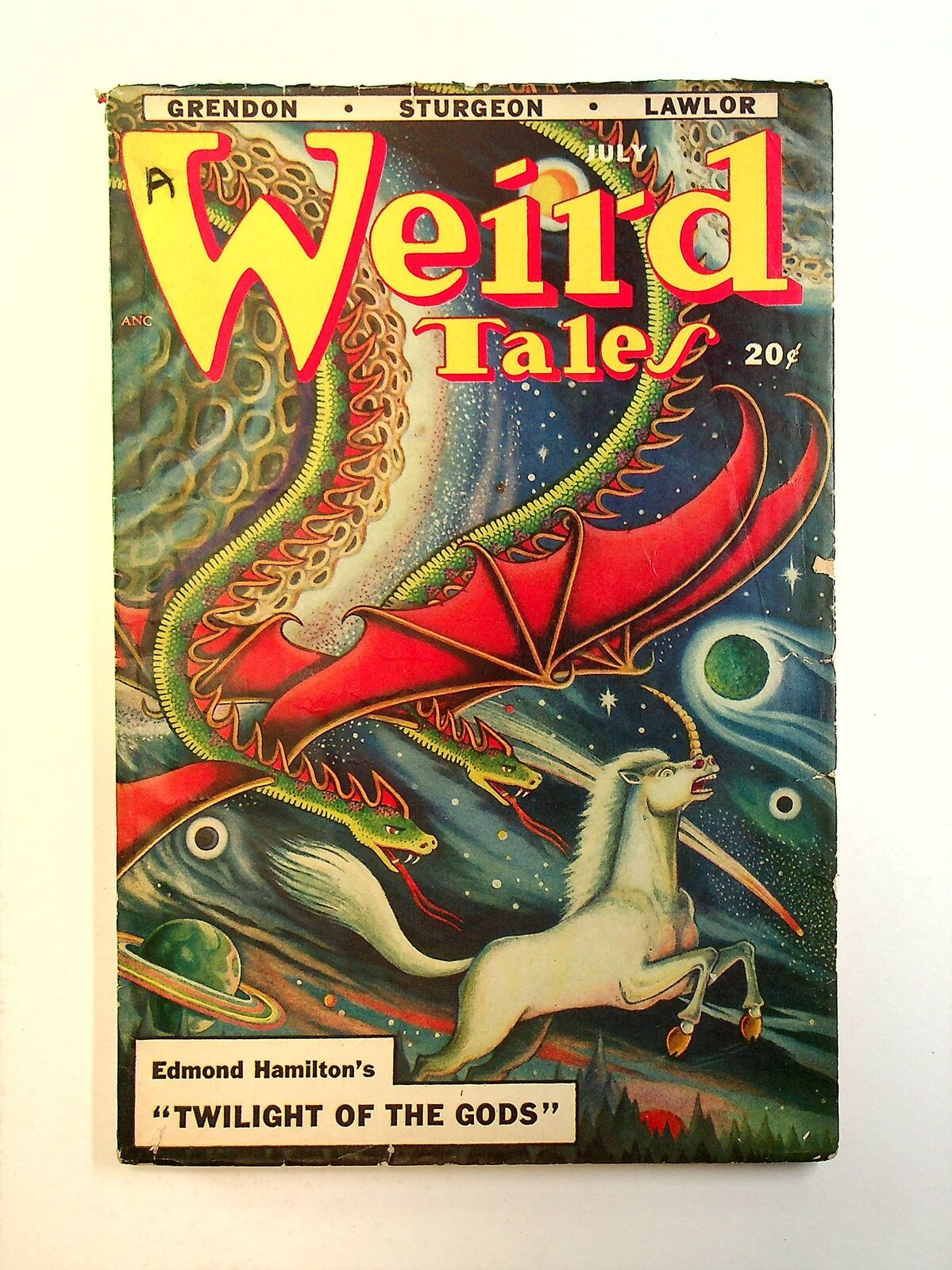Weird Tales Pulp 1st Series Jul 1948 Vol. 40 #5 GD/VG 3.0