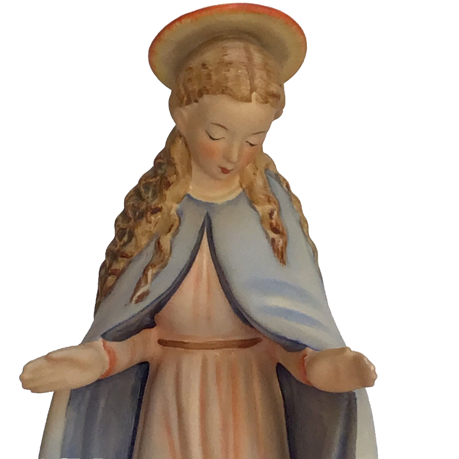 Vintage HUMMEL GOEBEL 6.5” Madonna Virgin Mother Mary W Germany 214/A - 1951