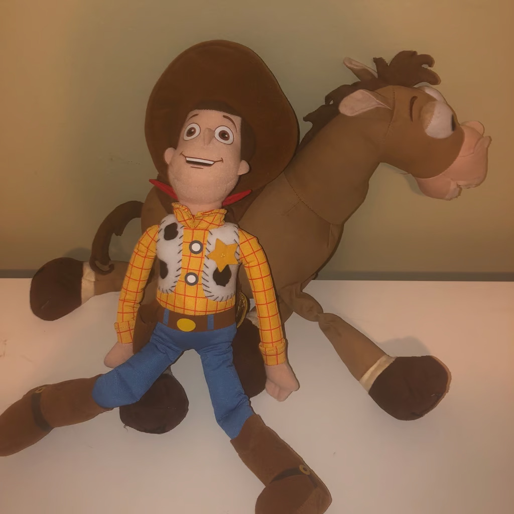 Woody and Bullseye Plushies
