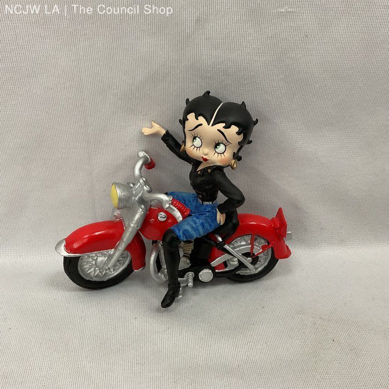 Westland Giftware Betty Boop Red Easy Rider Motorcycle 1999 Figurine