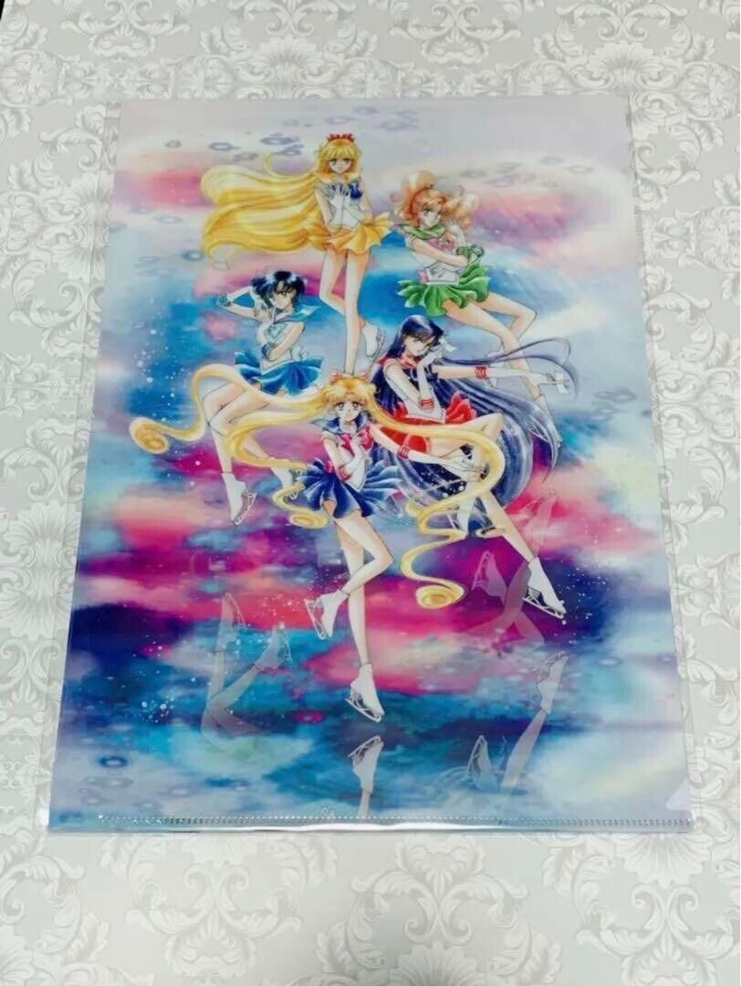 Sailor Moon Ice show Clear file Contains 2 Prism On Ice OFFICIAL GOODS Anime