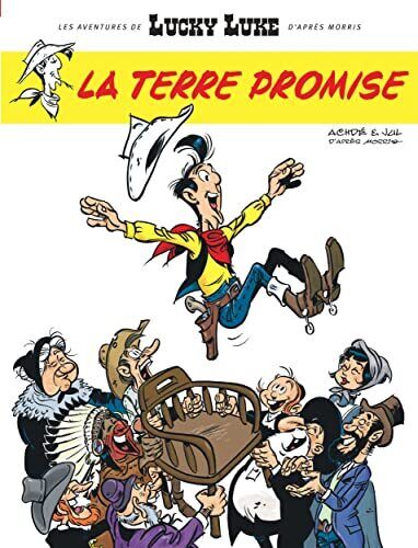 Lucky Luke: La terre promise by Jul Hardback Book The Fast 