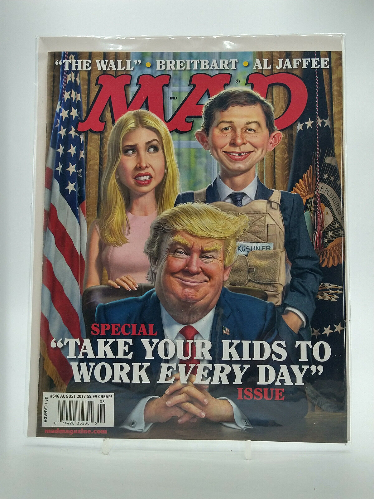 MAD Magazine #546 Trump Cover 2017 