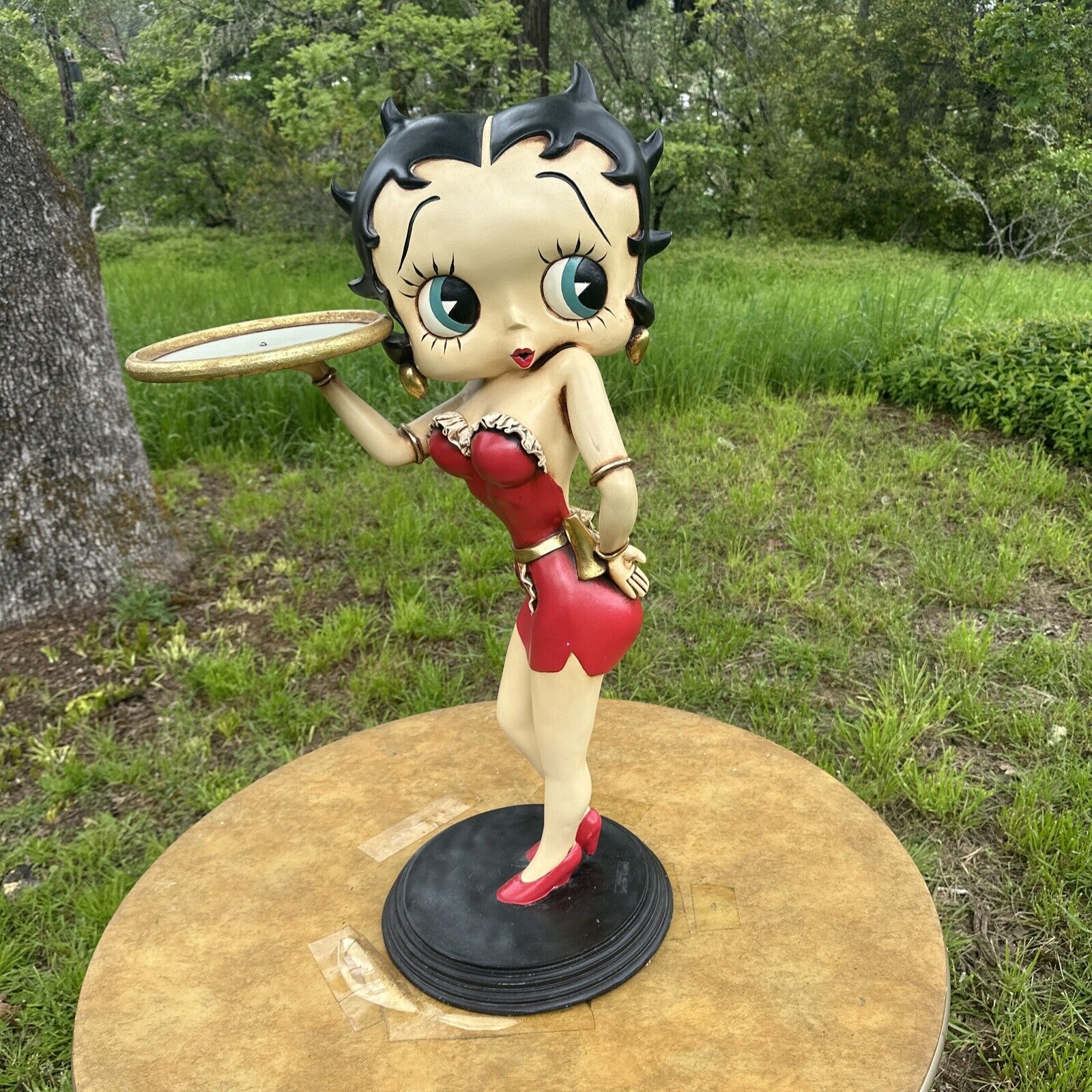 Betty Boop Waitress 3ft Statue King Features Hearst 2001
