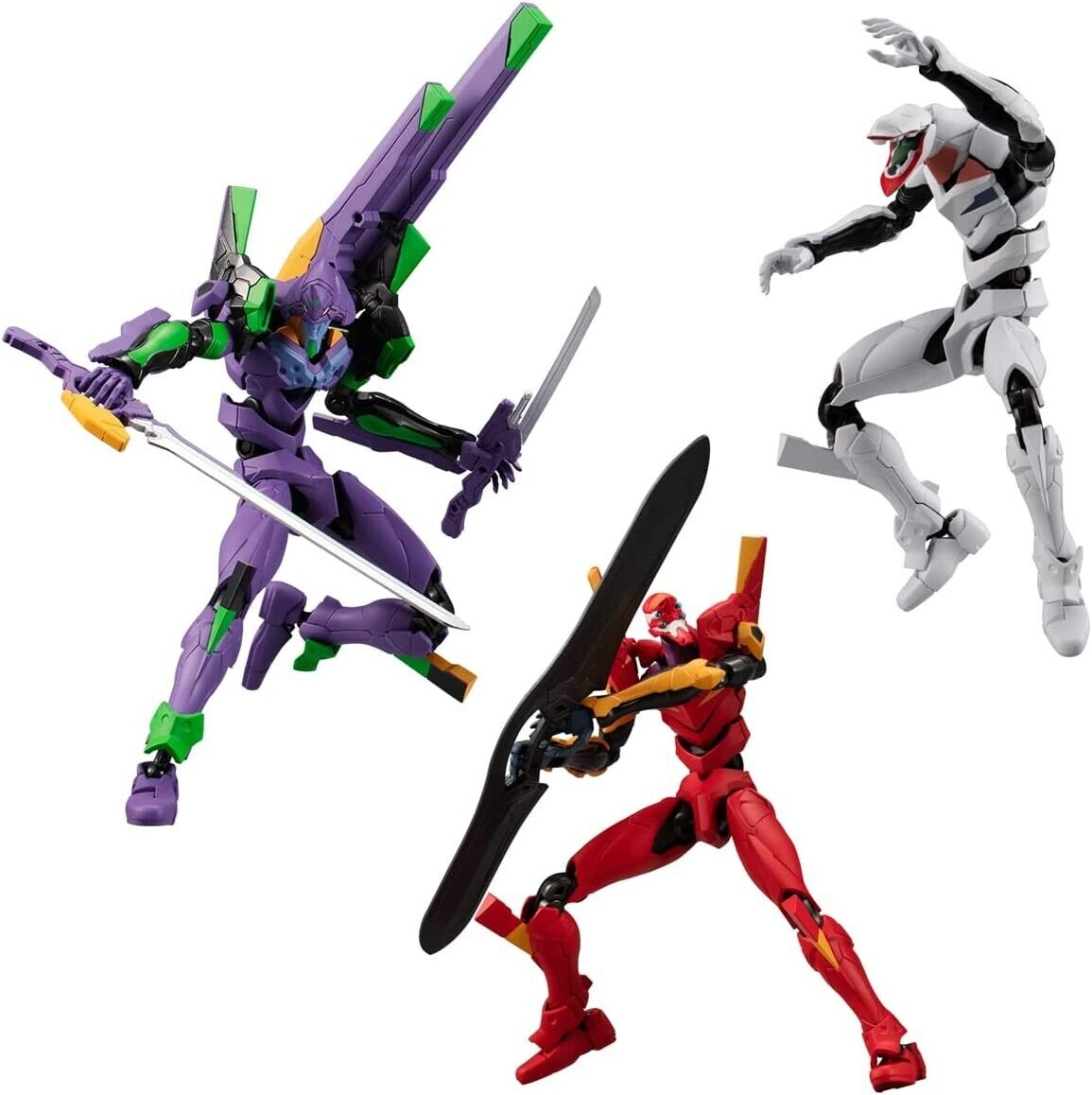 EVA-FRAME-EX Neon Genesis Evangelion (8 pieces) figure toy Goods