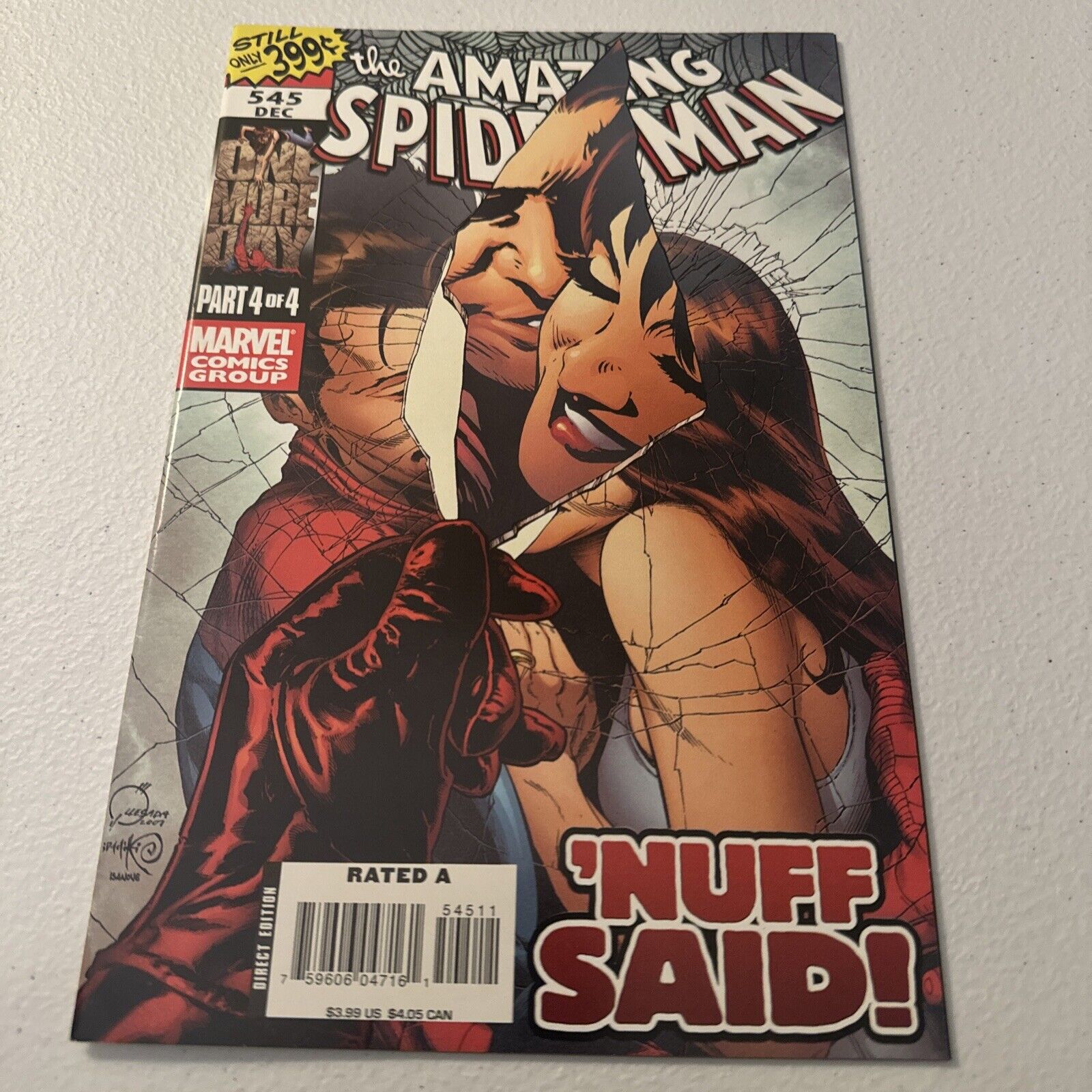Amazing Spider-Man # 545  VF-VF/NM, QUESADA variant Cover