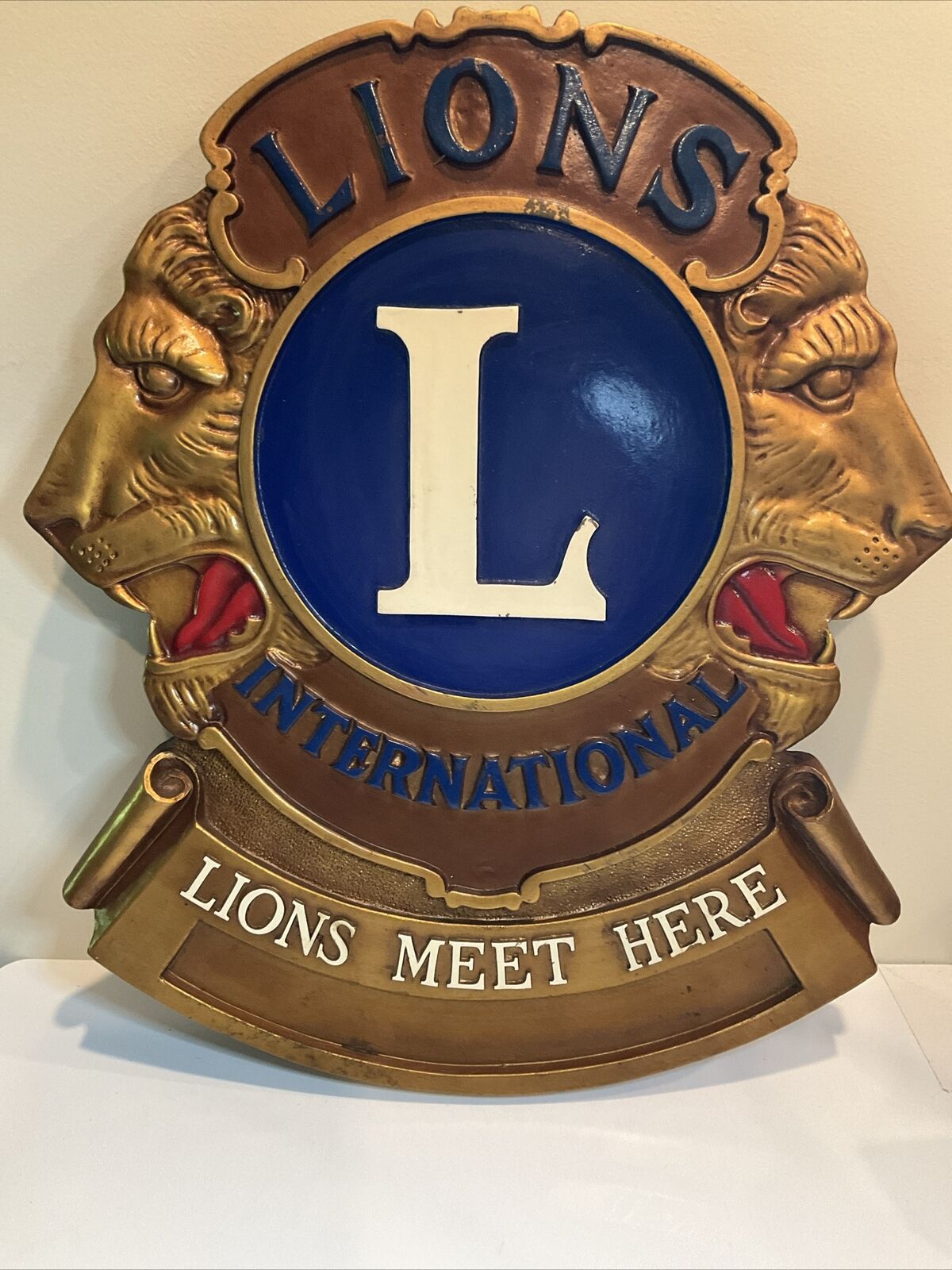 Vintage Rare Lions Club International 