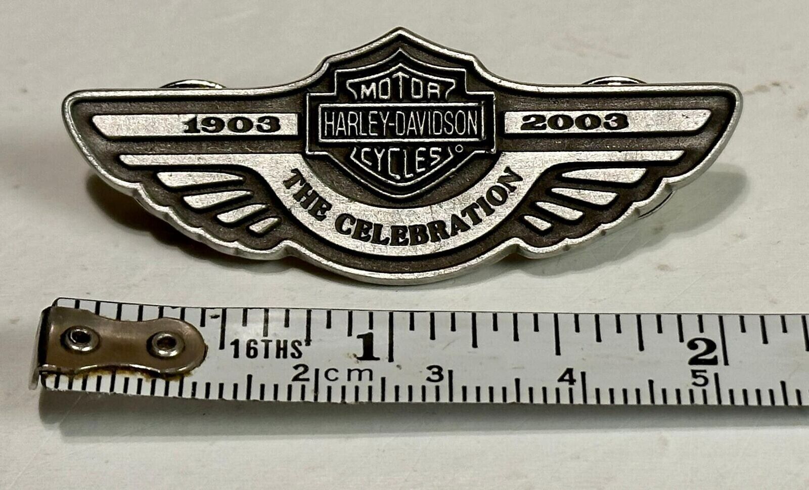 1903-2003 Harley Davidson 100th Anniversary Limited Edition Pin 