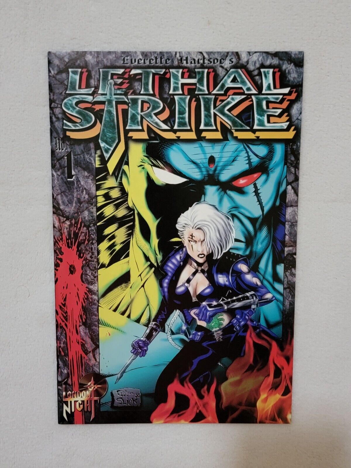 LONDON NIGHT STUDIOS LETHAL STRIKE #1 (Comic Book)  ♤♡♤