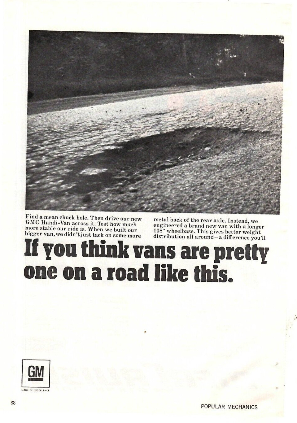 1967 Print Ad GMC If you think vans are pretty much alike drive our new one