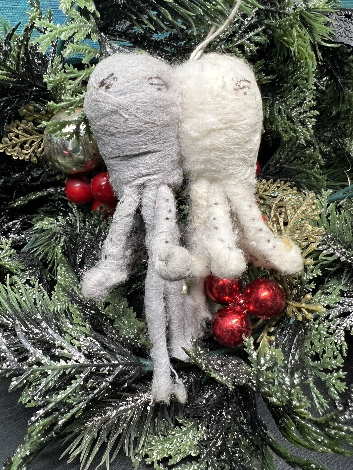 Anthropologie Christmas Ornament Vintage By Crystal Arctic Explorer Octopus