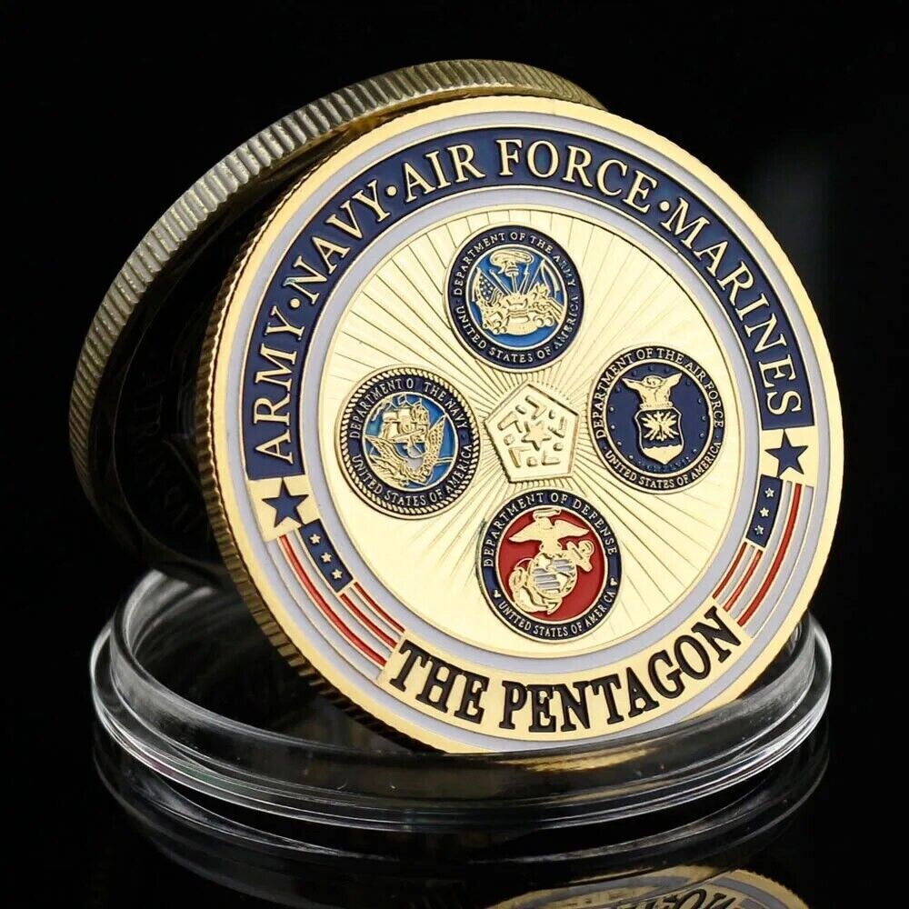The Pentagon Department of Defense Commemorative Challenge Coin Souvenir Gift