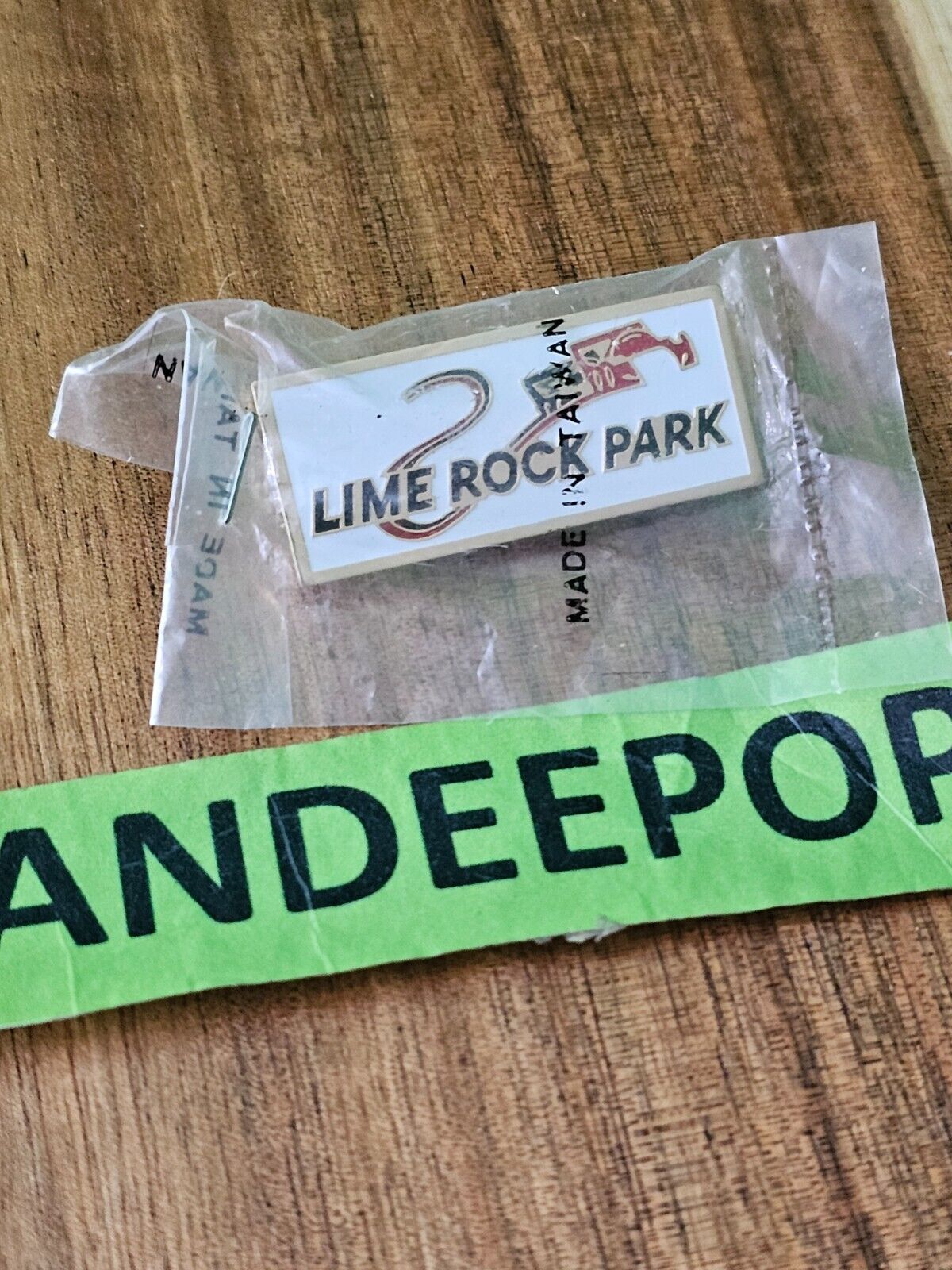Vintage Lime Rock Park Trackside Pin