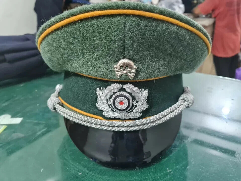 Ww2 german army crusher hat All piping all sizes