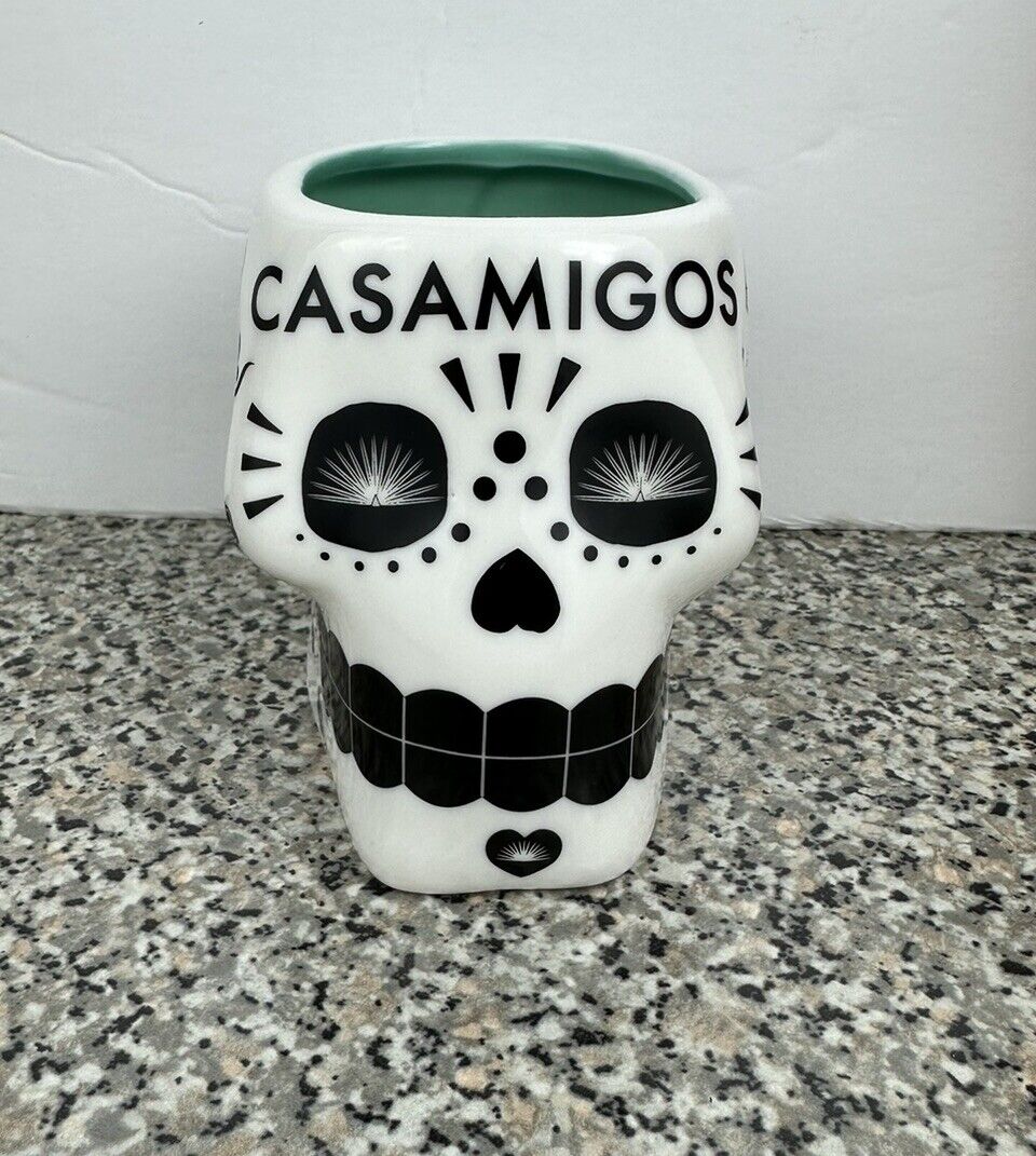 Casamigos Tequila Skull Mug Skeleton Cup Barware Kitchen Drinkware