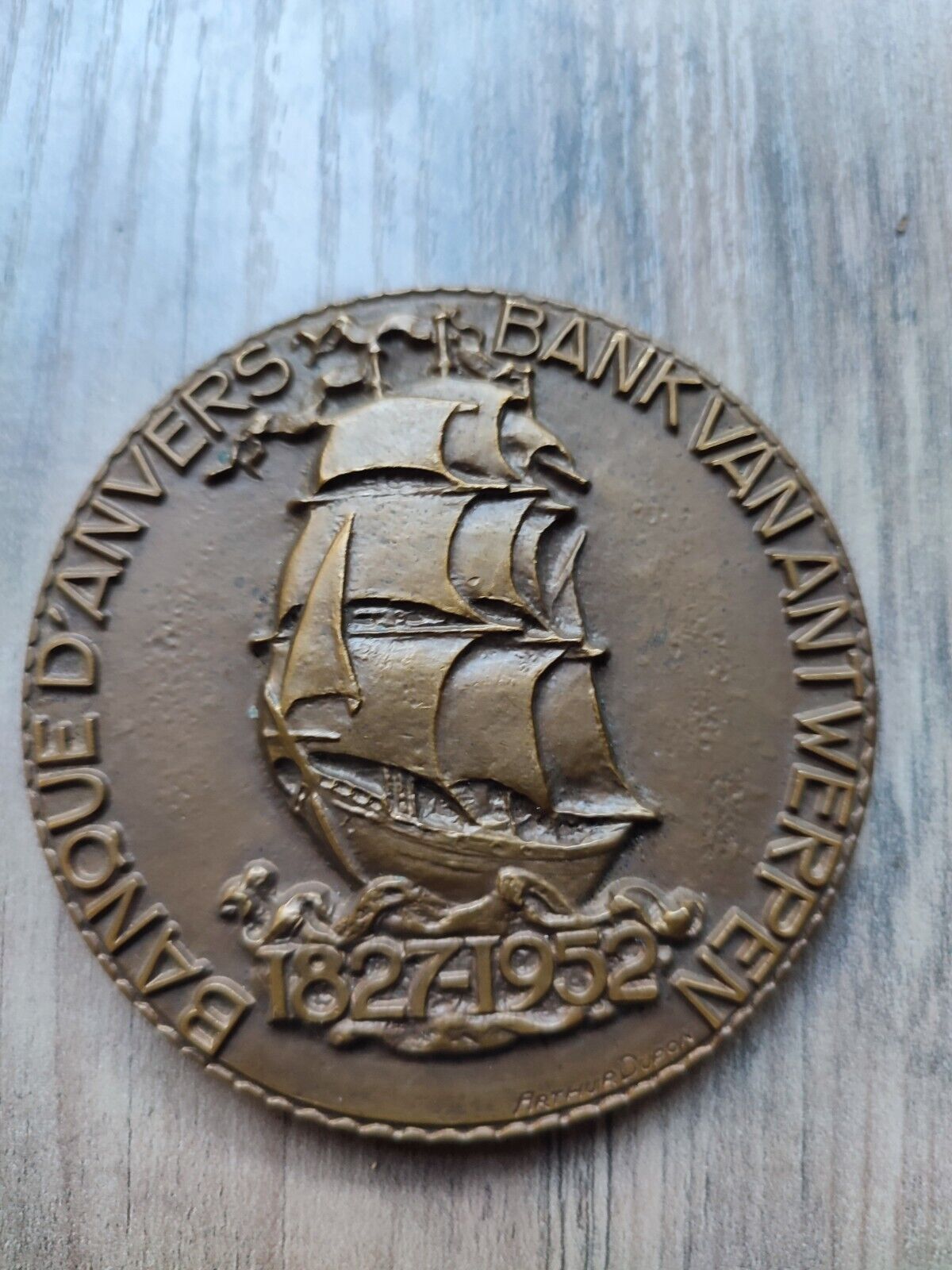 Antwerp Bank Antwerp Medal