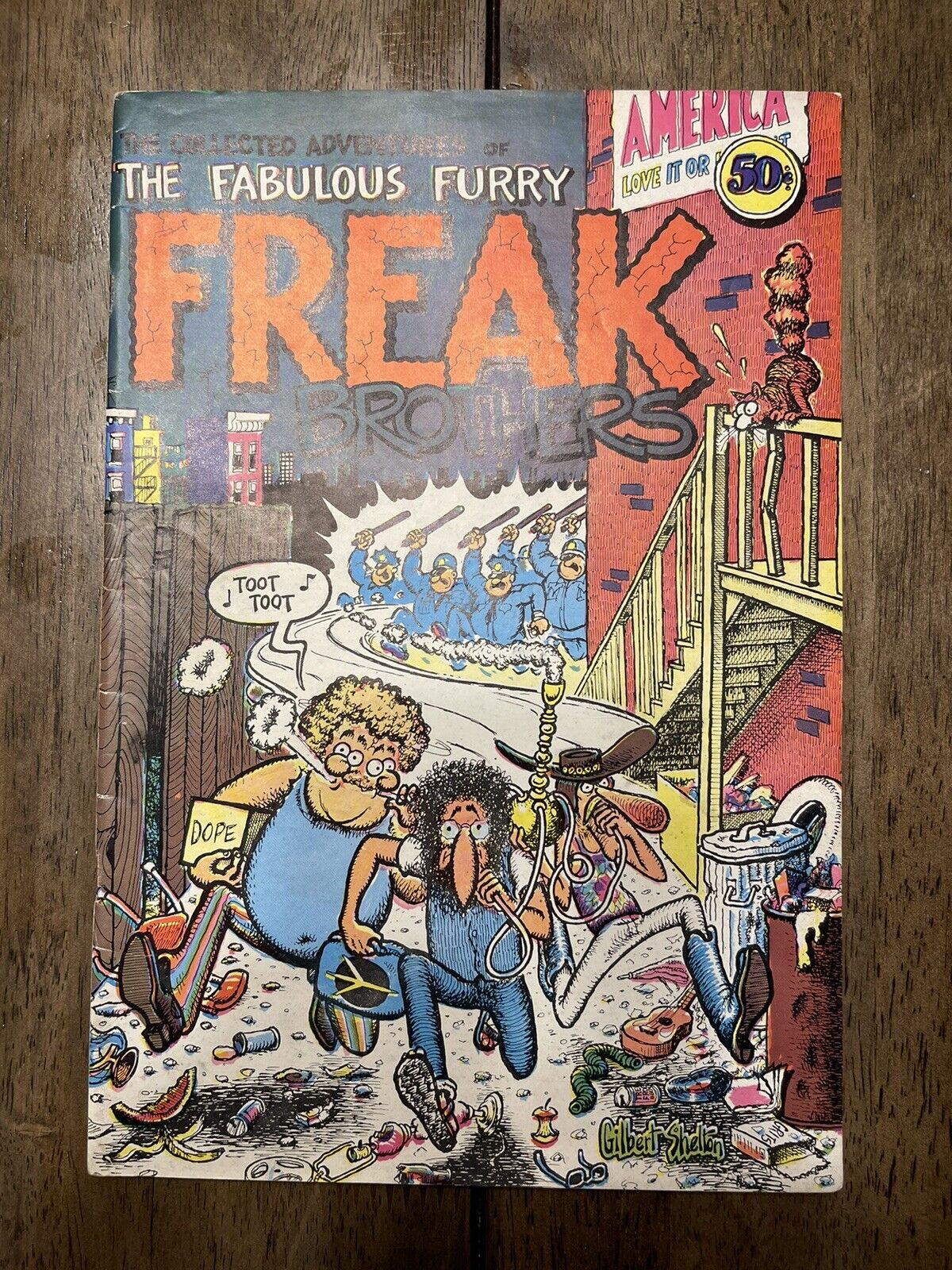 The Fabulous Freak Brothers Number 1 #1 Second Printing