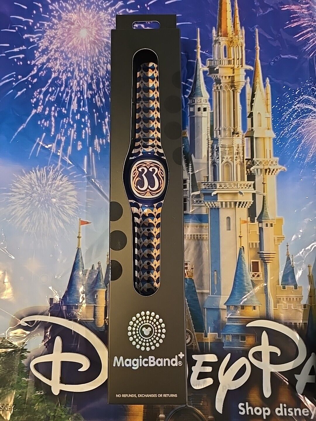 Disneyland CLUB 33: Limited Edition Magic Band+ (New Alfred Collection)