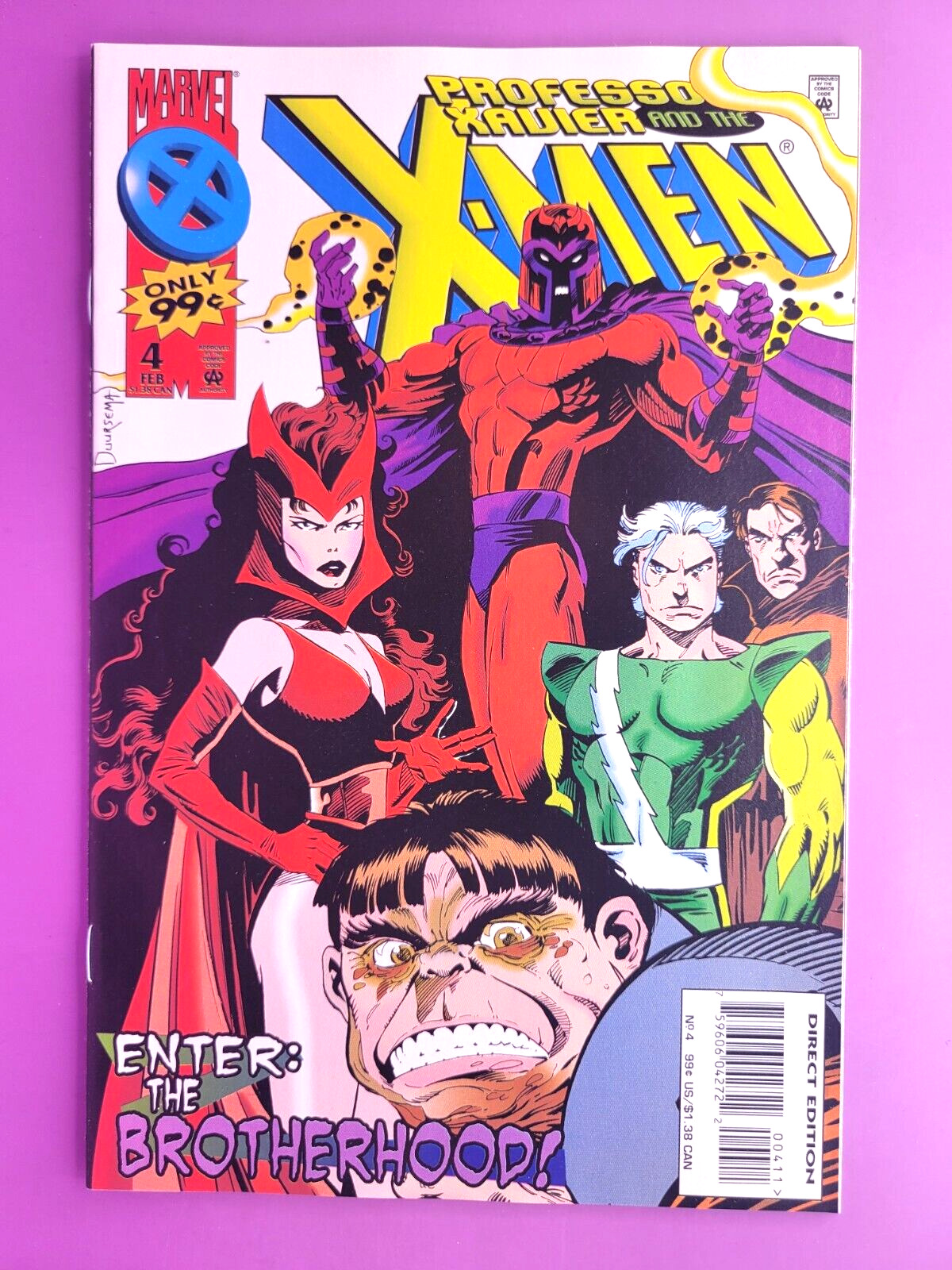 PROFESSOR XAVIER AND THE X-MEN #4  VF/NM    COMBINE SHIPPING  BX2469